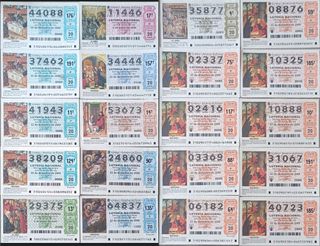 Lotería Nacional: Décimos 2001-2020
