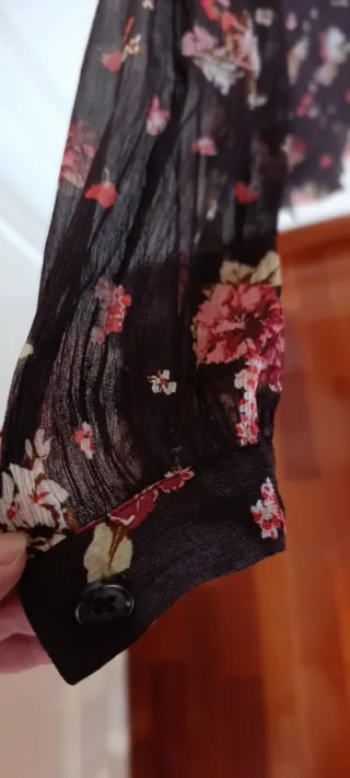 Blusa Massimo Dutti floral