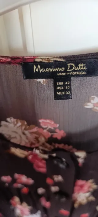 Blusa Massimo Dutti floral