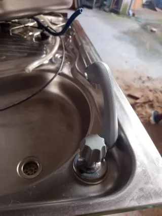 Fregadero y cocina combi