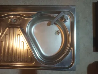 Fregadero y cocina combi