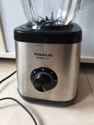 Batidora Taurus Optima 1300 Vaso Cristal