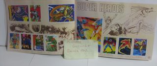 ALBUM DE CROMOS IMPRESOS MONSTRUOS 1986 COMPLETO