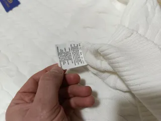 Jersey Polo Ralph Lauren punto trenzado blanco