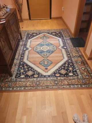 Alfombra de tela con dibujos