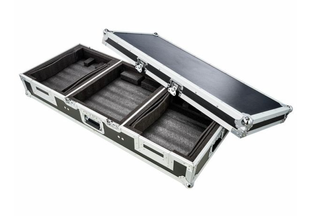 Flightcase XDJ + mixer Negro y Plata