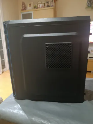 Caja PC Greed ultra v2 ,Negra y Azul.