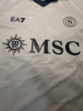 Camiseta Napoli Away EA7 Talla XL
