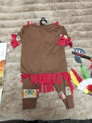 Disfraz Indio Talla 3/4 con Accesorios