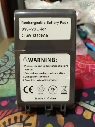 Batteria Ricaricabile Dyson V8 Li-ion 12800mAh