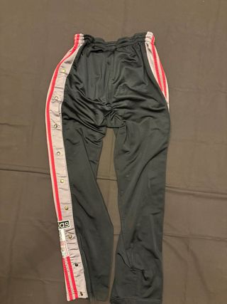 Pantaloni Adidas Vintage Neri Rossi Taglia L