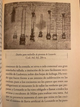 Da Vinci. Notas de Cocina de Leonardo Da Vinci