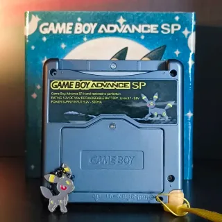 Game Boy Advance SP Umbreon IPS V5 USB C