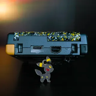 Game Boy Advance SP Umbreon IPS V5 USB C