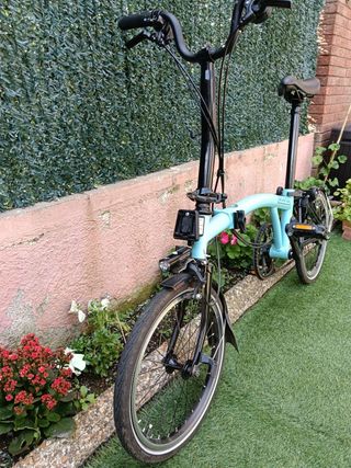 Bicicleta Brompton S6L Black Edition Plegable