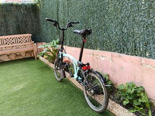 Bicicleta Brompton S6L Black Edition Plegable