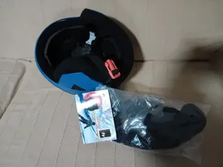 Casco júnior esquí Quechua azul