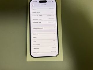 iPhone 15 Pro 128 GB Titanio Natural