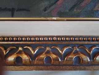 Óleo expresionista Elena Uranga