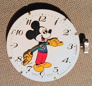 Reloj Disney Mickey Mouse Años 80