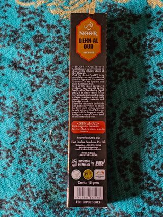 Noor Dehn-Al Oud Incensi fatti a mano
