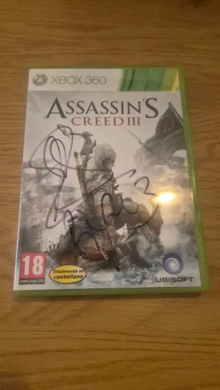 Camiseta Assassin's Creed 3 rodaje spot G. Piqué.