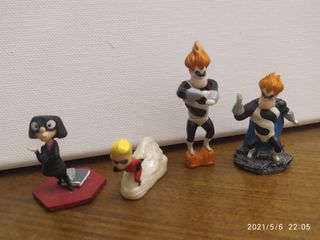 Sorpresine Kinder Gli Incredibili - Set 4 Pezzi