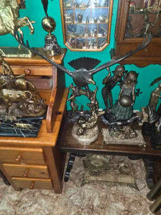 Figura Bronce Águila Soher Gigante 26K