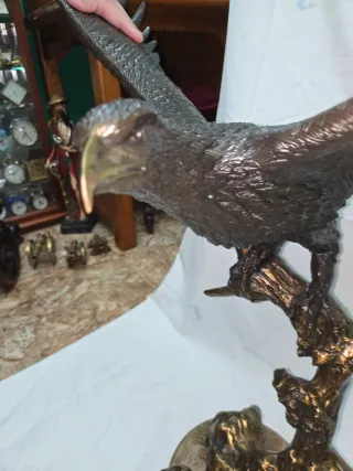 Figura Bronce Águila Soher Gigante 26K