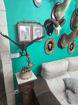 Figura Bronce Águila Soher Gigante 26K