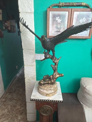 Figura Bronce Águila Soher Gigante 26K