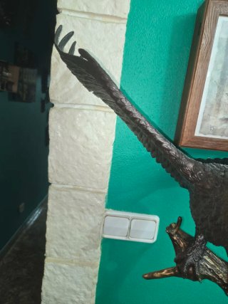 Figura Bronce Águila Soher Gigante 26K