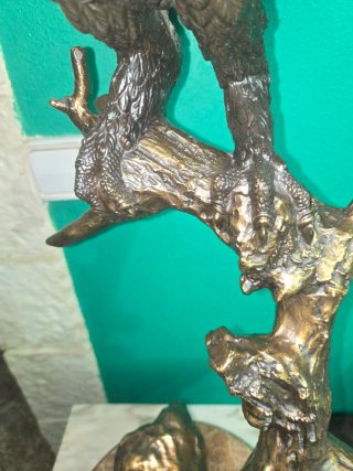 Figura Bronce Águila Soher Gigante 26K