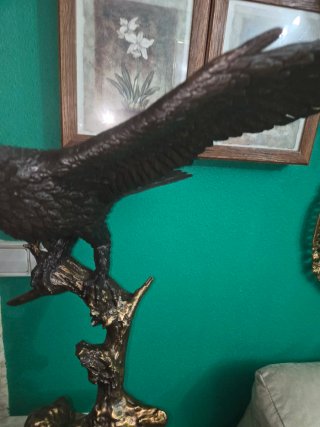 Figura Bronce Águila Soher Gigante 26K