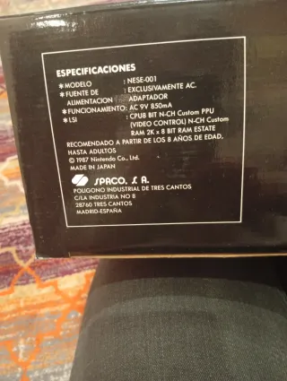 Nintendo Entertainment System Consola NES