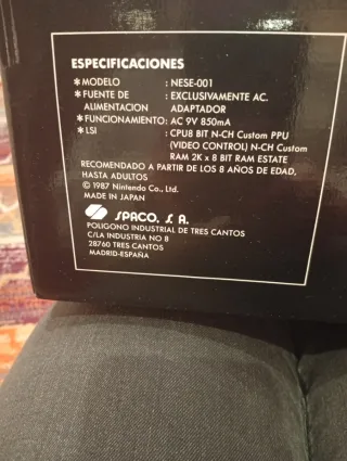 Nintendo Entertainment System Consola NES