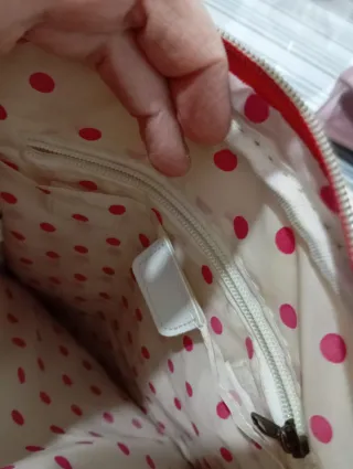 Bolso Minnie Blanco y Rojo