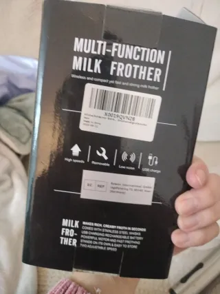 Espumador de leche eléctrico USB