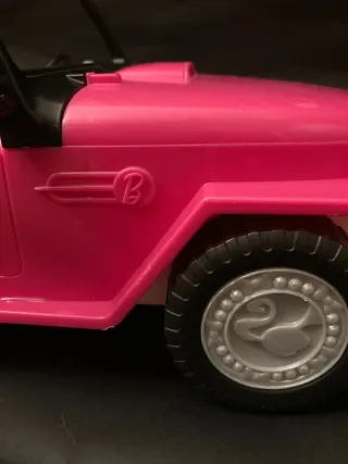 Set Barbie Spiaggia Auto Rosa