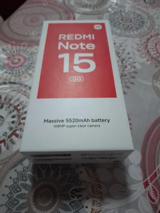 Xiaomi Redmi Note 15 5G Nuevo