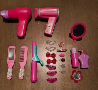 Set Peluquería Infantil Accesorios