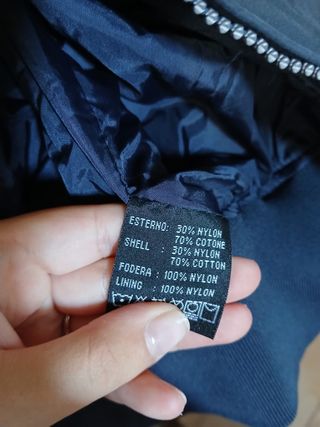 Giubbotto Refrigue Uomo Blu Cotone/Nylon