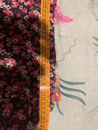 Falda larga floral verano con goma