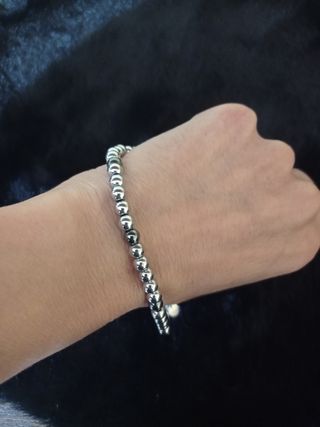 Bracciale Unisex Acciaio Argento