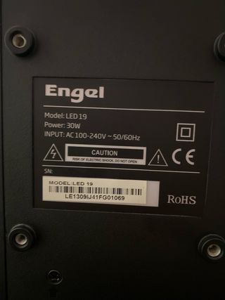 TV/Monitor Engel pequeña ideal habitación o cocina