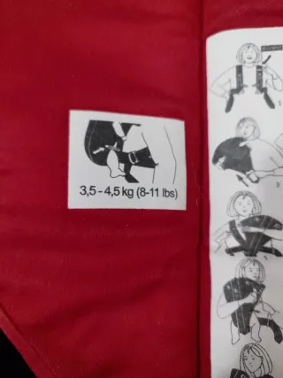 Mochila Portabebés BabyBjörn Roja