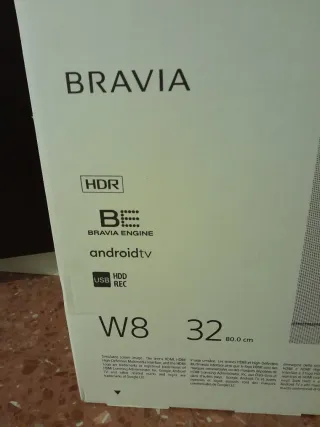 TV Sony Bravia 32 W8 Android TV HDR