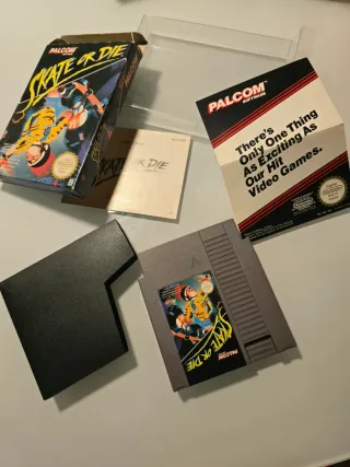 Skate or Die PALCOM Nintendo NES