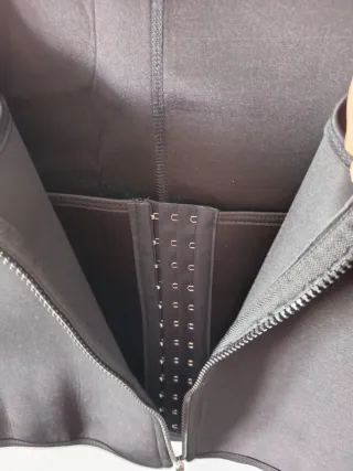 Corsé con cremallera y entrenador de cintura