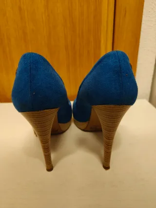 Tacones Mariamare Azul Talla 40